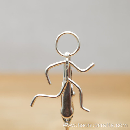 stainless steel metal and iron desktop trinkets cartoon